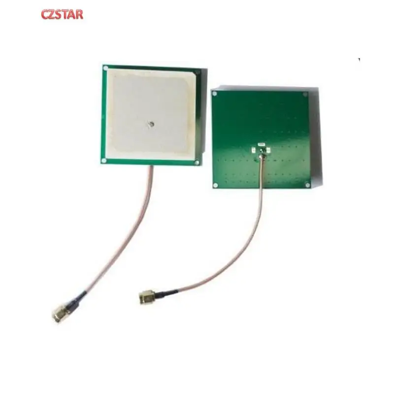 3dbi Circular Polarization uhf antenna rfid small PCB board antenna 4dbi ceramic 60*60 for EPC Class1 Gen2 UHF tags card reader