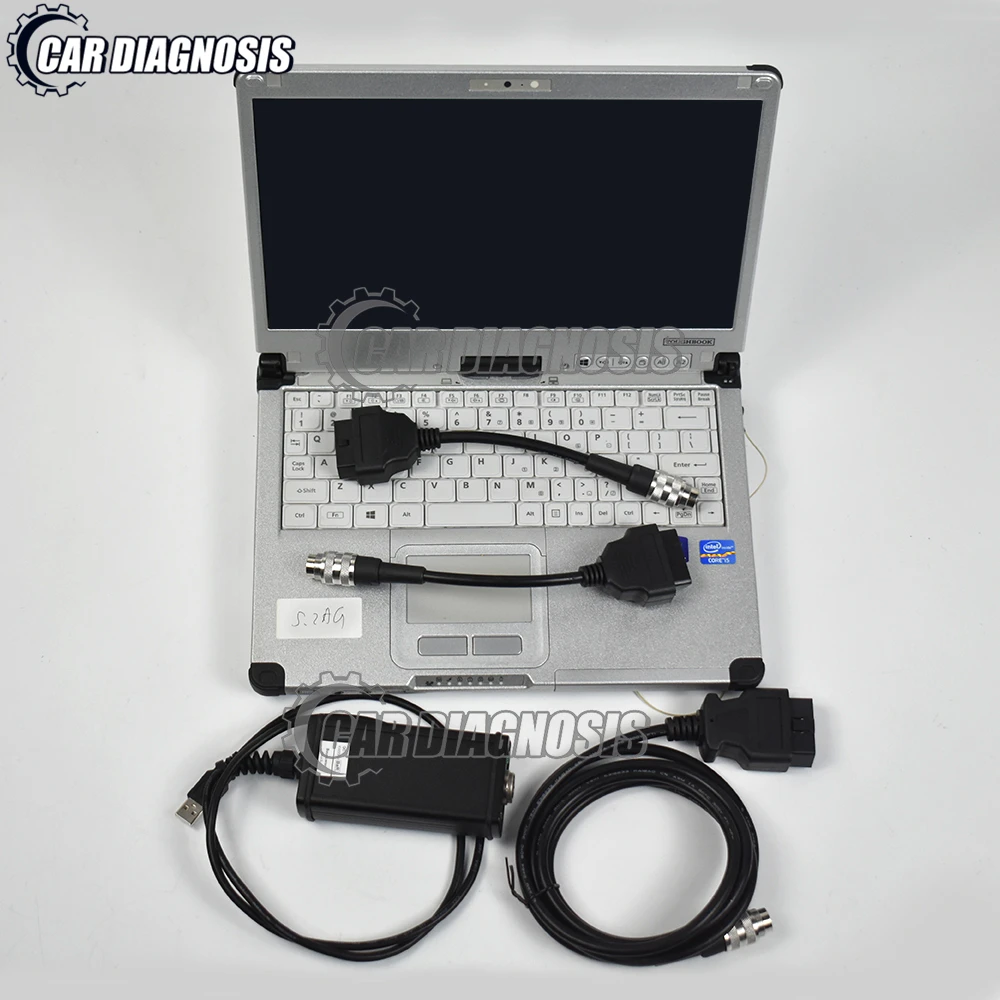 FOR CLAAS DIAGNOSTIC KIT (CANUSB) MetaDiag for CLASS  construction truck excavator diagnostic scanner tool + CF C2 laptop