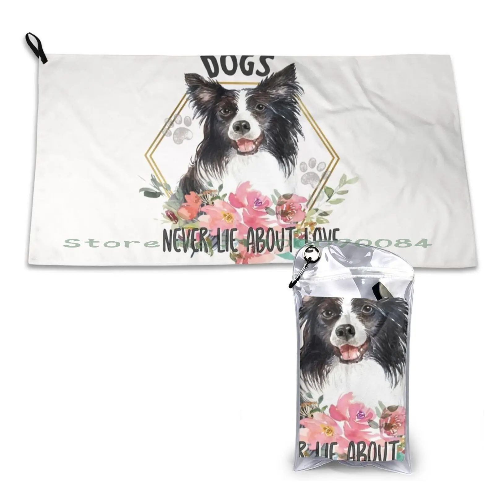 Funny Border Collie Gift Border Collie For Mom Dad Kids Quick Dry Towel Gym Sports Bath Portable Lexus Es Lexus Is 350 Lexus Is