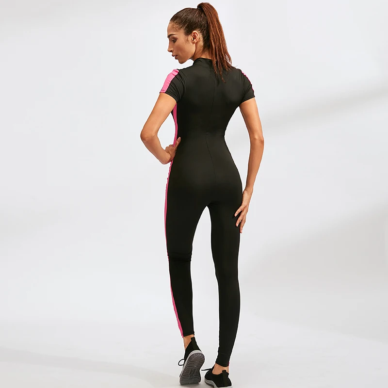 2023 Women yoga jumpsuit sportwear Short sleeve One Piece Sport Clothing yoga sets women gym clothes Running sports clothing