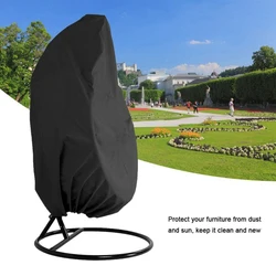 Housse de protection contre la poussière, universelle, imperméable, UV, pour chaise balançoire d'extérieur, mobilier de jardin, en Polyester