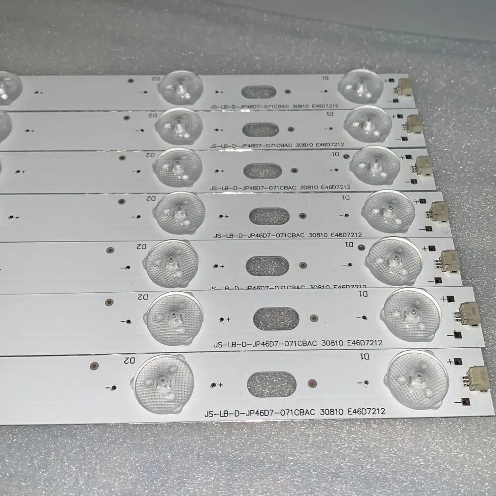 8PCS/LOT 7LED (6V) Led strip backlight for LED46C360 JS-LB-D-JP46D7-071CBAC 30810 E46D7212PC62926B