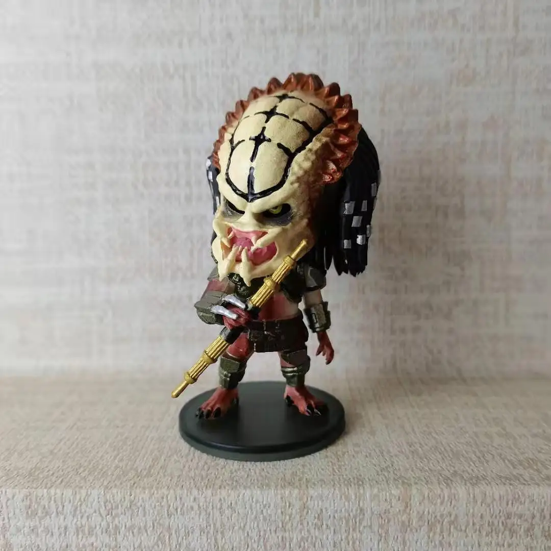 Neca Schaal Ultieme P1 Jungle Hunter Jungle Demon Beton Clan Leider Pvc Action Figure Collectible Model Toy 7Cm