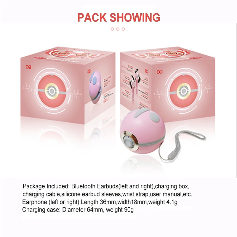 Xibter True Wireless auricolari con microfono a cancellazione di rumore qualità audio pura TWS Premium Bass auricolari cuffie Bluetooth