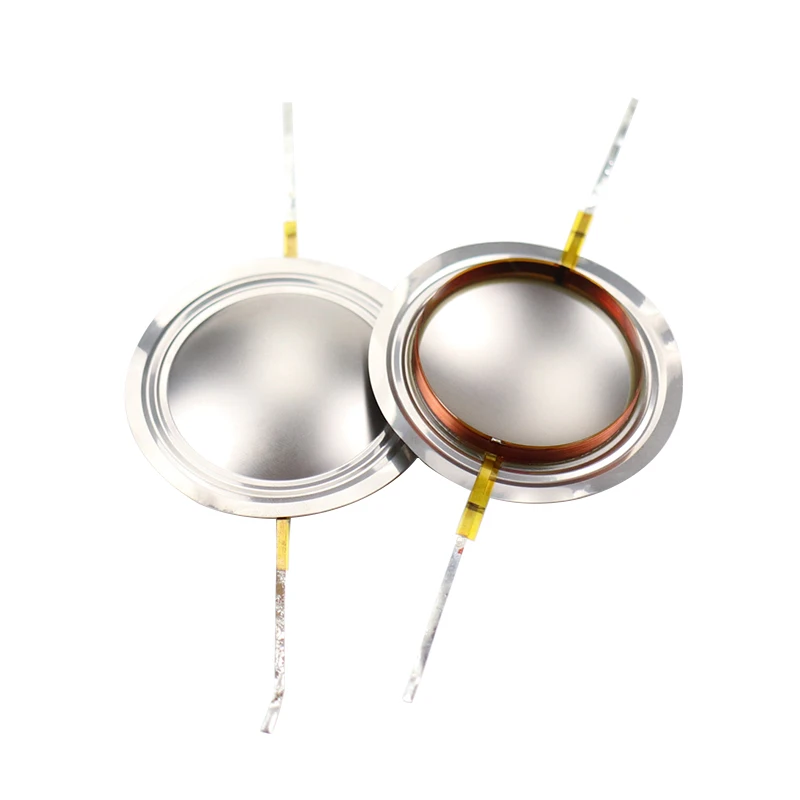 Ghxamp 35.5mm Tweeter Voice Coil 35 Core Treble Voice Coil 8ohm Round Copper Winding Titanium Diaphragm For Stage Speakers 2PCS