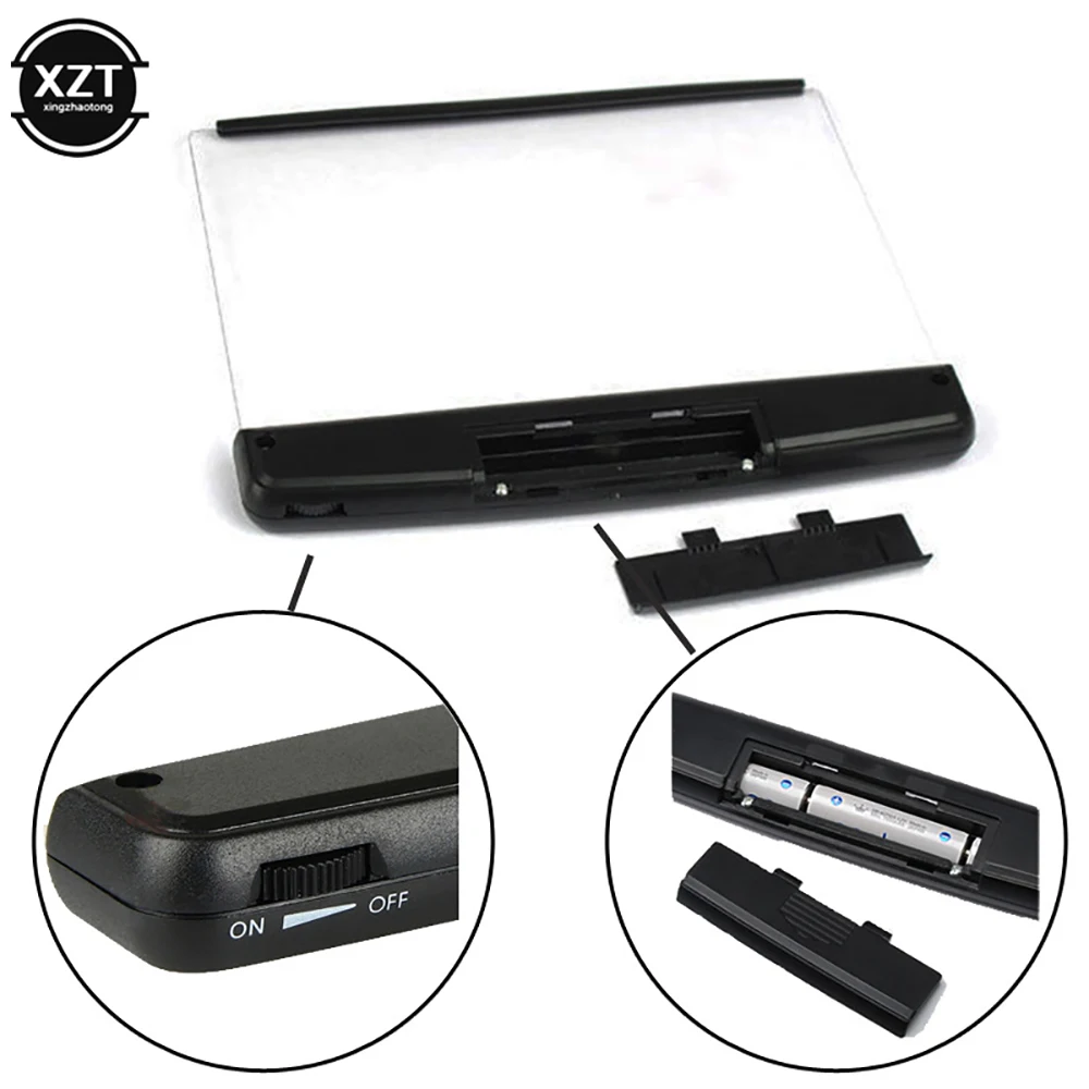 อ่านหนังสือ Night ไฟสร้างสรรค์แบนแผ่น Eye ห้องนอน LED Light แบบพกพาหอพักโต๊ะเขียนหนังสือ Led โคมไฟเครื่องเขียน