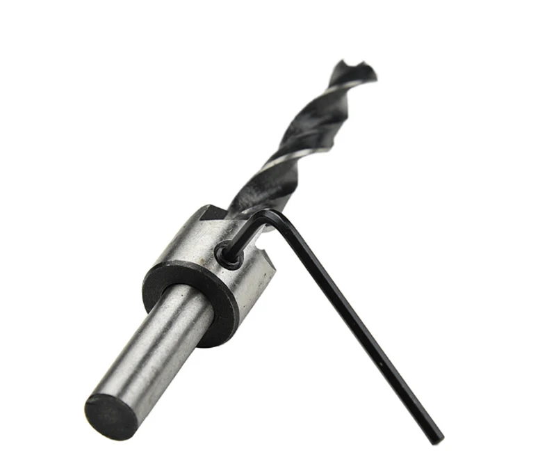Brocas de avellanado HSS 5, brocas de 3-10mm, 7 unids/set/juego
