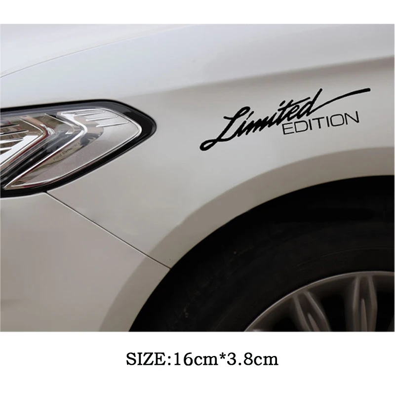 Car  Styling Sticker LIMITED EDITION Creative Vinyl for Opel Astra h j g k Insignia Corsa d vectra c Volvo S60 XC90 V40 XC60