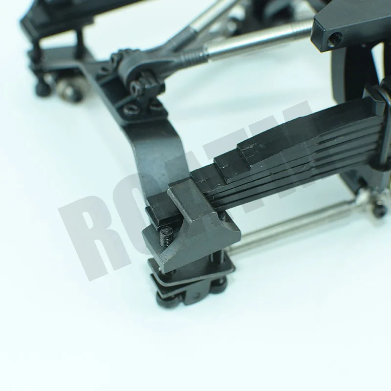 Metal Rear Suspension for 1/14 Tamiya RC Truck Trailer Tipper Scania R470 620 Actros Volvo FH16 MAN TGX DIY Part