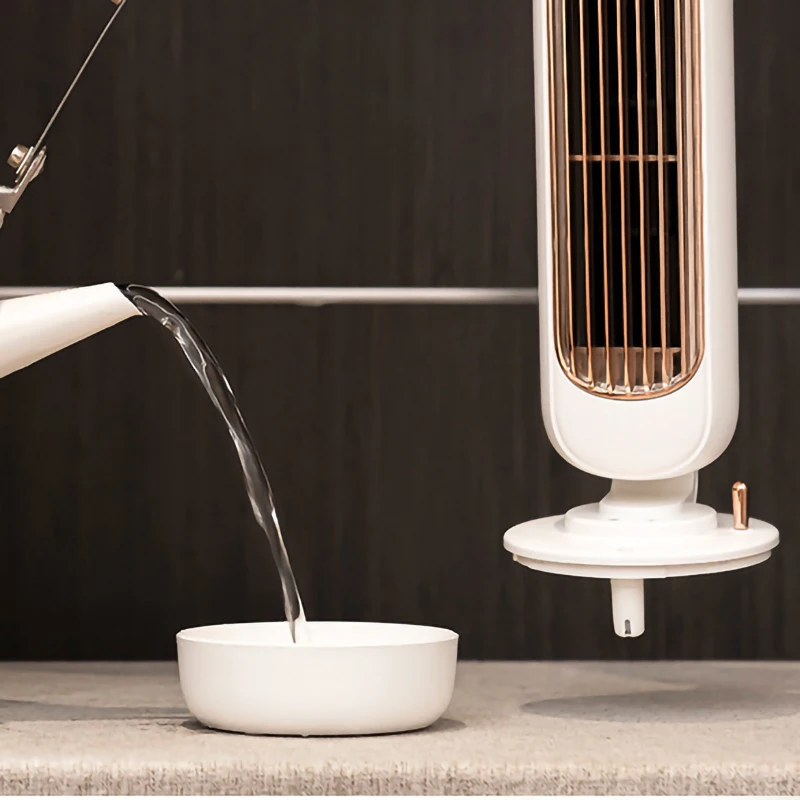 Xiaomi-ventilador de aire silencioso para el hogar y la Oficina, Humidificador multifuncional de escritorio, sin hojas, USB, nuevo, 2021