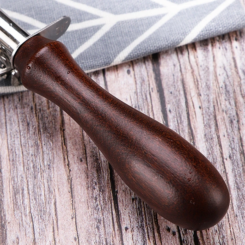 Redwood Stainless Steel Ice Cream Scoop Tool Cookie Scoop Icecream Spoon Kitchen Gadgets Sticks Potatoes Watermelon Fruit Padauk