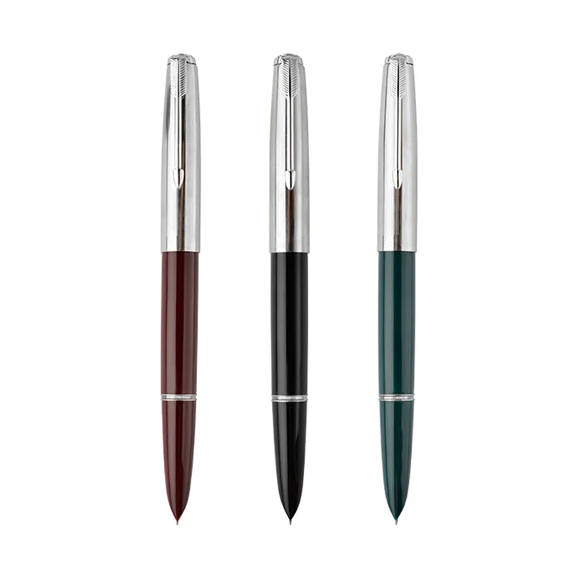 Hero 616 3 pcs series fine fountain pen Medium black red green