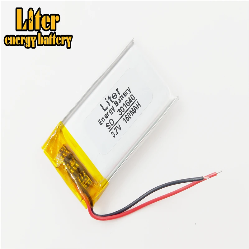 3,7 V 150mah 301640 031640 камера ручка термобелье башмак Bluetooth литиевая батарея прямые продажи с фабрики