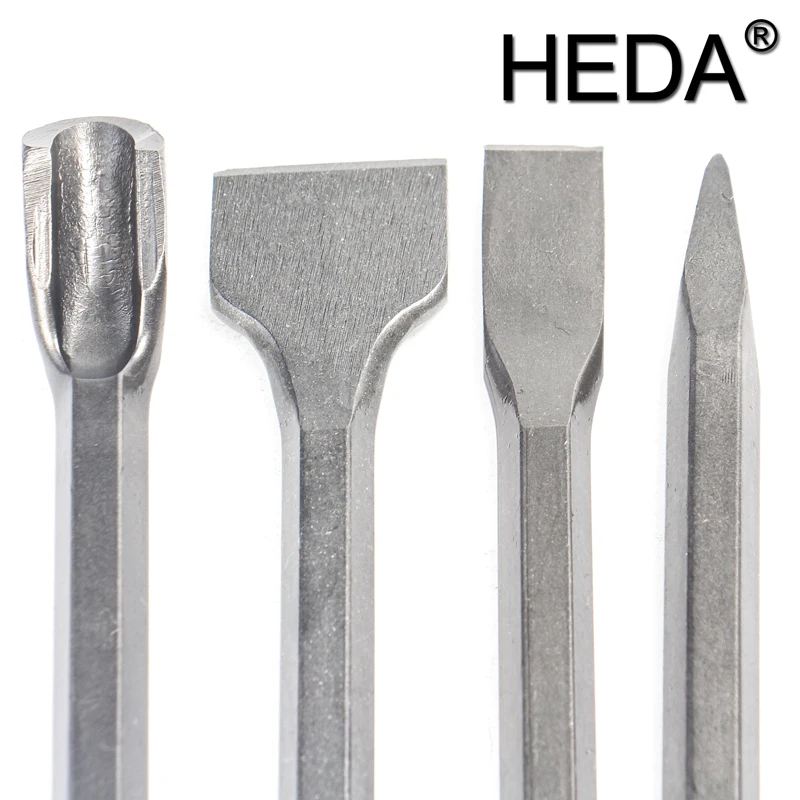 25/40/50mm Chrome Vanadium Steel Electric Hammer Drill Bits Conical Chisel Gouges For Shoveling Cement Wall Brick Wall Rock