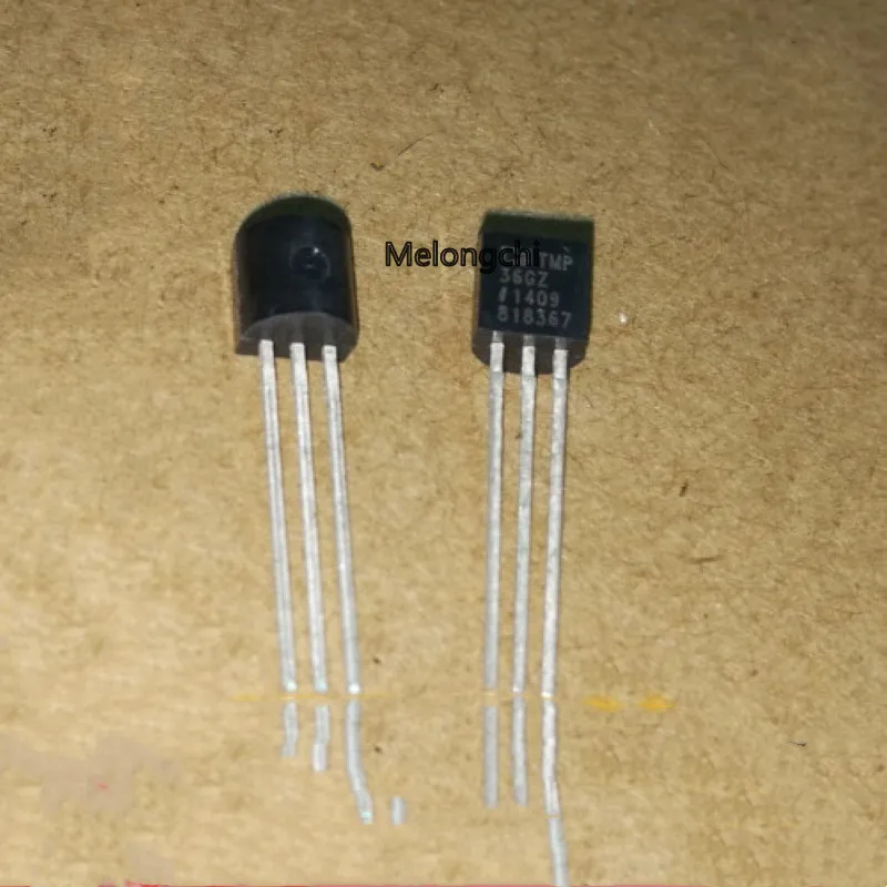 10 Buah/Lot Baru TMP36 TMP36GT9Z Tegangan Rendah Presisi Celsius TO-92
