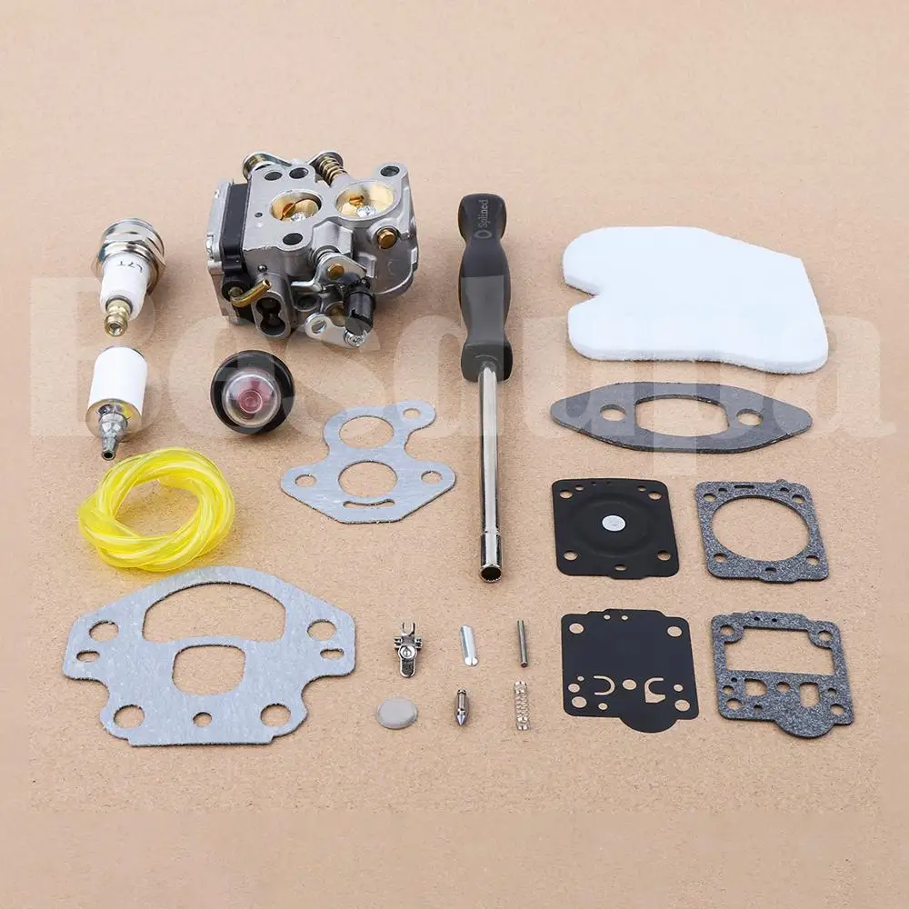 Imagem -03 - Carburador com Kit de Reparo Filtro de ar para Husqvarna 235 236 240 235e 236e 240e Motosserra 574719402 545072601