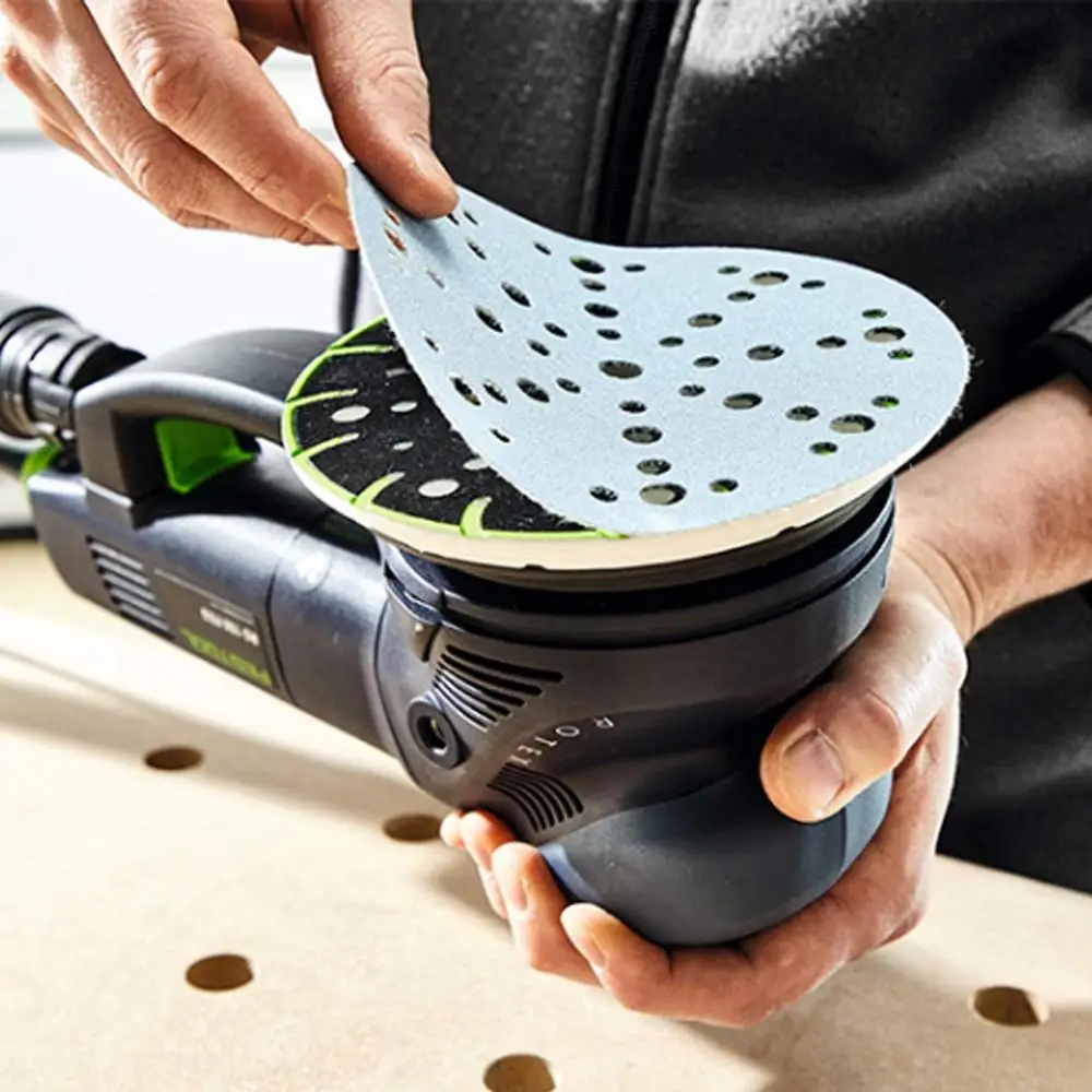 6 Inch(150mm) 48-Hole Dust-free M8 Thread Back-up Sanding Pad for 6" Hook&Loop Sanding Discs, FESTOOL Grinder Accessories