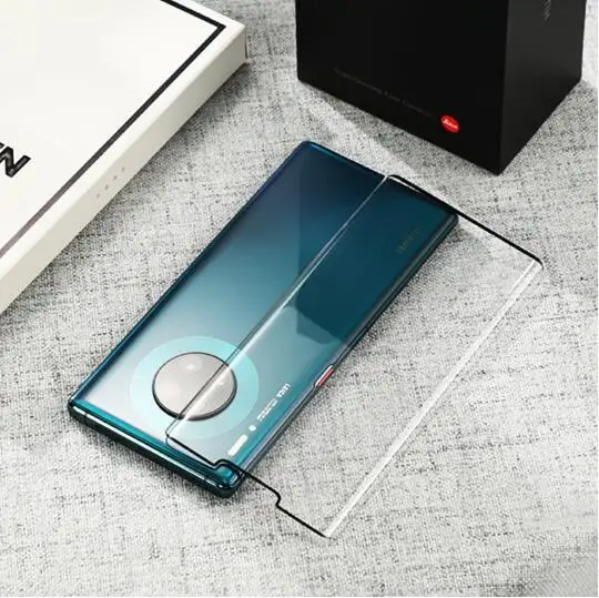 2個強化ガラスhuaweiメイト30プロ3Dフルカバー保護glasスクリーンプロテクターhuawei Mate30 30プロliteの
