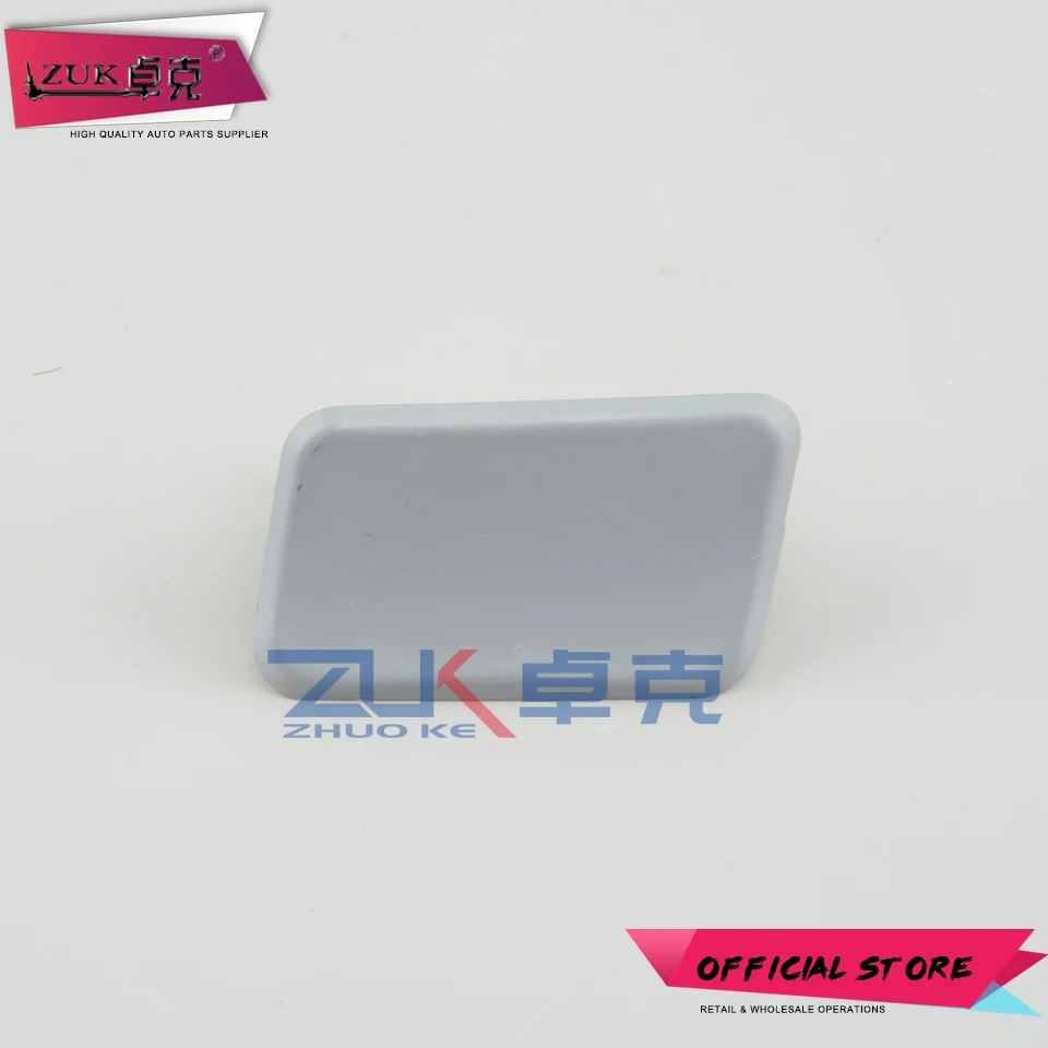 ZUK For BMW X3  2003-2010 E83 LCI Headlight Washer Nozzle Cover Cap Shell Unpainted For M Front Bumper