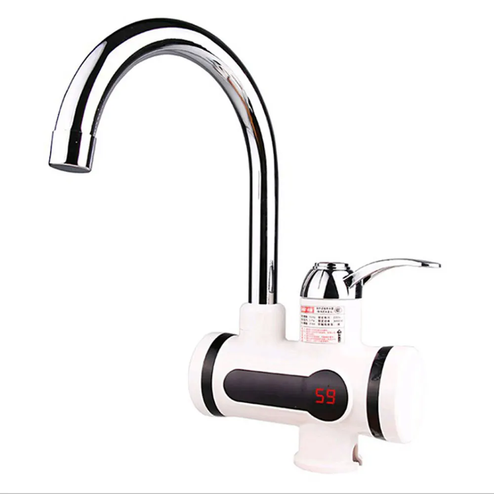 욕실 인스턴트 온수 수도꼭지, 전기 온수 수도꼭지, 즉시 3 초 가열, 주방 수도꼭지, 이중 용도