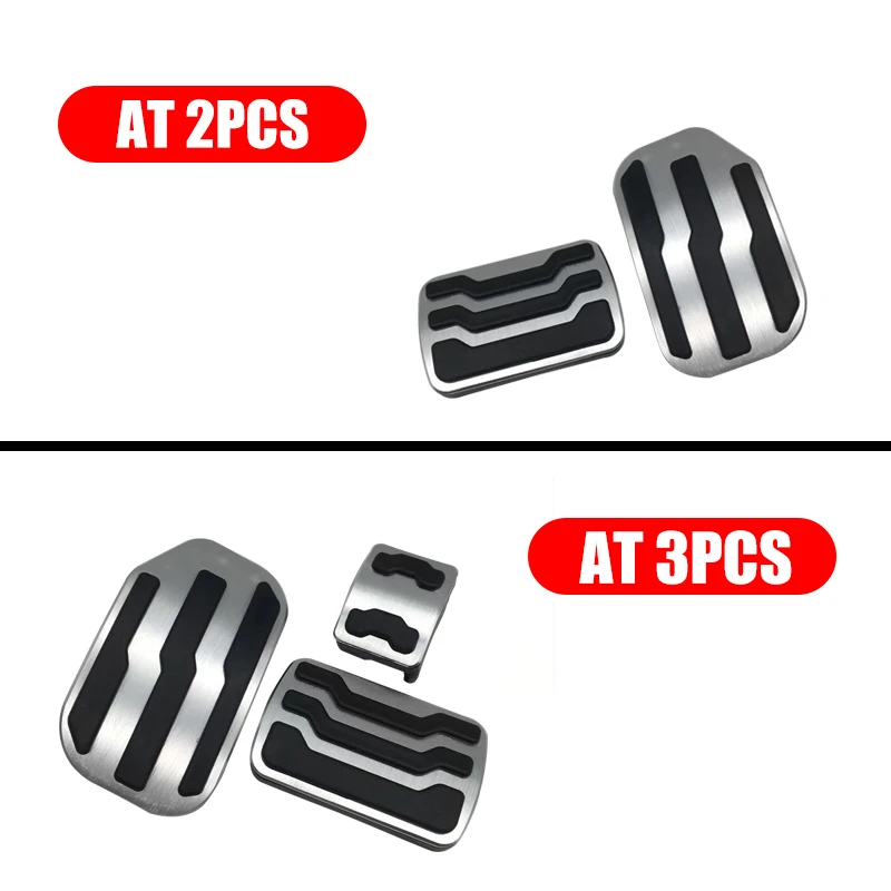 For Ford F150 Raptor 2015-2018 2019 2021 2022 2023 Car Accelerator Pedal Cover Brake Pad Non-Slip Sticker Trim Car Accessories