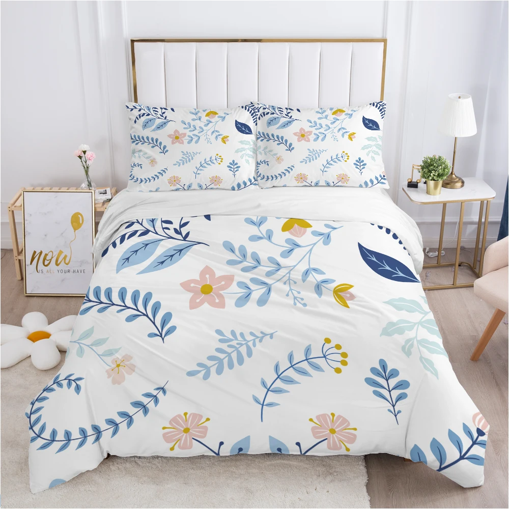 Nordic Bedding Set with Pillow Case, King and Queen Cover, Luxury Bedding Set, Queen Cover, Roupa de cama, Nordic Bedclothes, 240x260, 50x75, 50x80