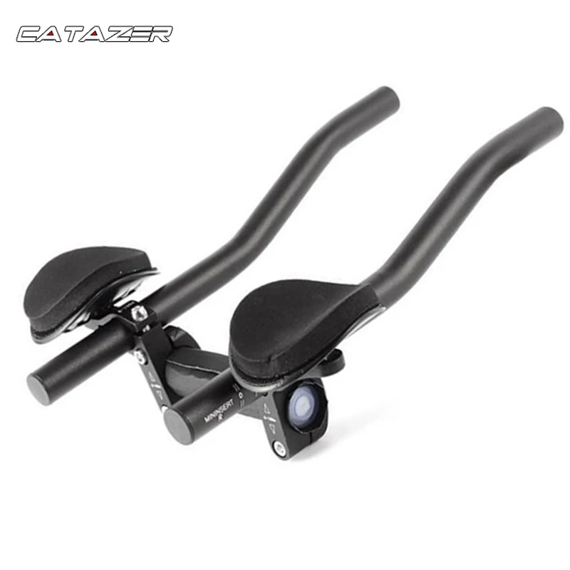 

Bicycle Aluminum Rest TT Handlebar Aero Bar for Triathlon Time Cycling Bike Rest Handlebar for Bicycle Bike Long Distance Riding