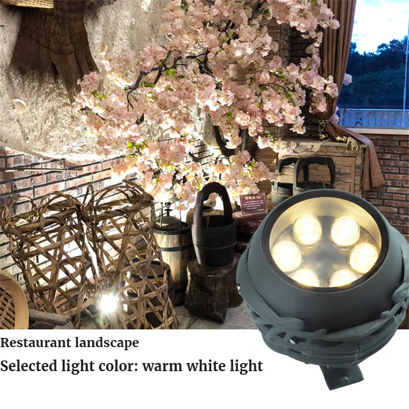 12w 24w Bird's Nest Lamp Hanging Tree Garden Landscape Decor LED Spotlight Outdoor Waterproof Circular Projection Light Gazebo