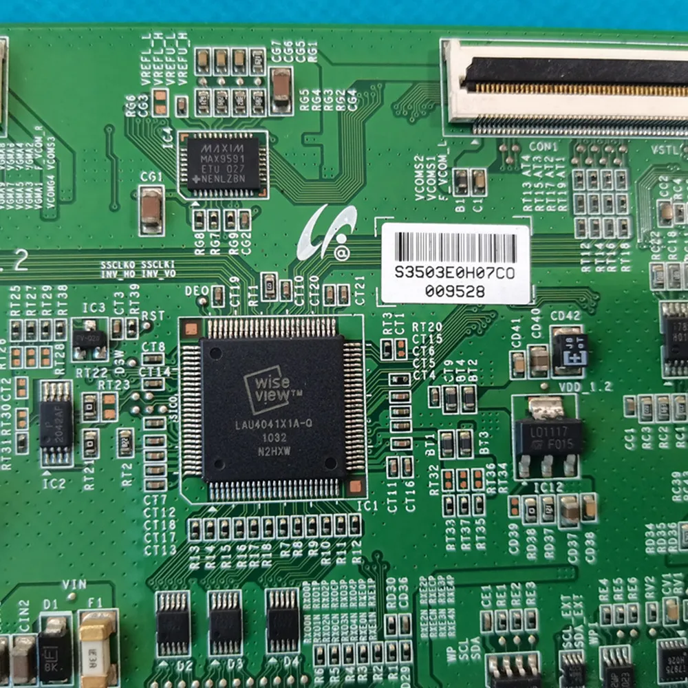 Tablica logiczna F60MB3C2LV0.2 LJ94-03503E LJ94-03503F do 52-cal L52H78FR ekran LTA520HB13 T-CON LVDS pokładzie