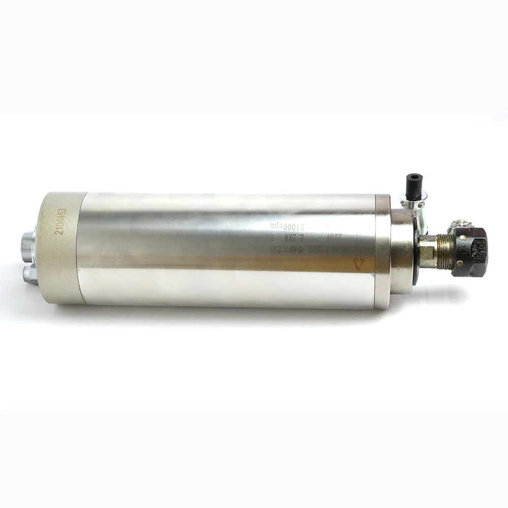 Imagem -03 - Motor Er20 220 kw 24000 v com Refrigeração por Água Rpm Rolamentos Fresadora de Gravura Cnc