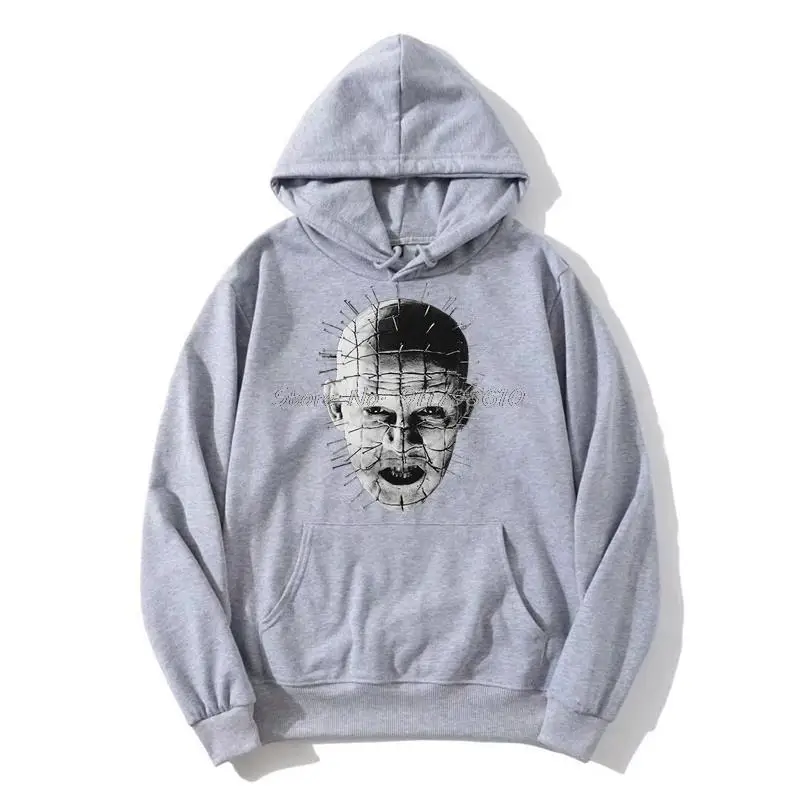 Hellraiser - Movie Pinhead -Close  Hoodie Men Hooded Fleece Hoodies Sweatshirt Streetwear Harajuku