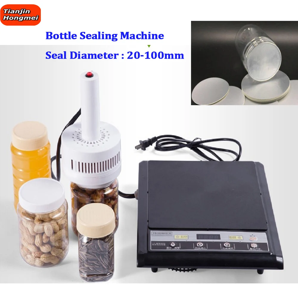 500E Handheld Can Induction Sealer Aluminum Foil Bottle Sealing Machine Portable Induction Sealer Capping Machine 20-100mm