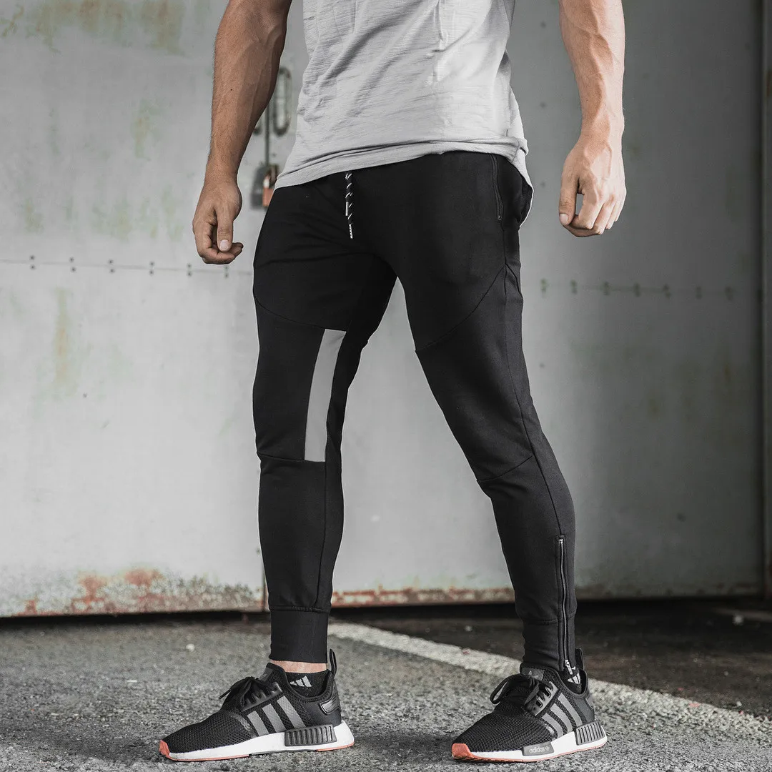 

2021 New Men's Casual Sweatpants Gyms Fitness Sports pants Bodybuilding Joggers Workout Trousers Men Running Cotton Pencil Pants