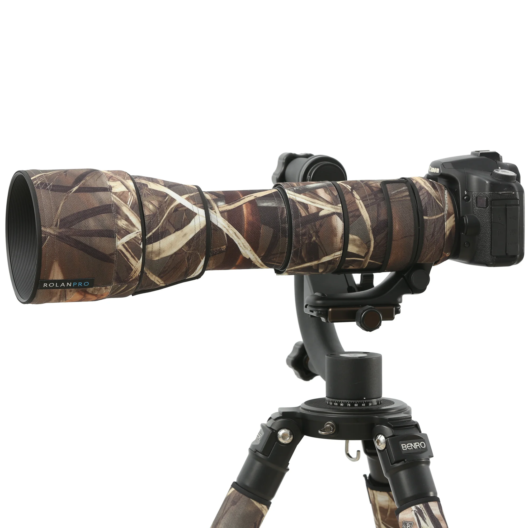 ROLANPRO Lens Coat For Tamron SP 150-600mm F/5-6.3 Di VC USD G2 A022 Protective Case Camouflage Camera Rain Cover Guns Sleeve
