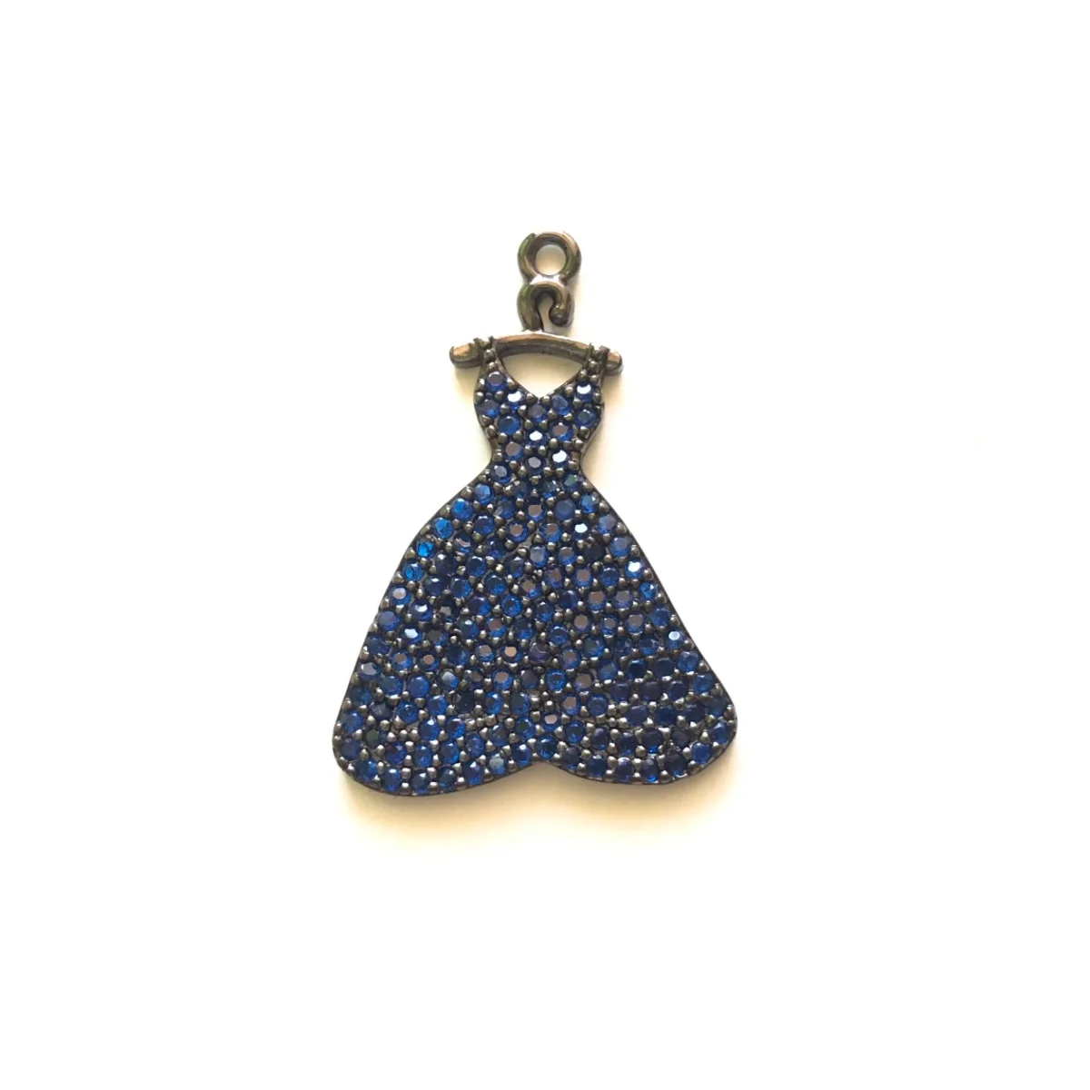 5pcs Girl Dress Charm for Women Bracelet Necklace Earring Making Bling Exquisite Pendants for Handmade Fashion Jewelry Accessory