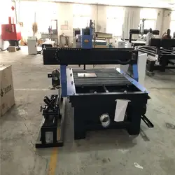 Small Size CNC Plasma Metal Cutting Machine For Steel Plate Gas Flame Cut Cutter Price With Drilling Head 1212 size