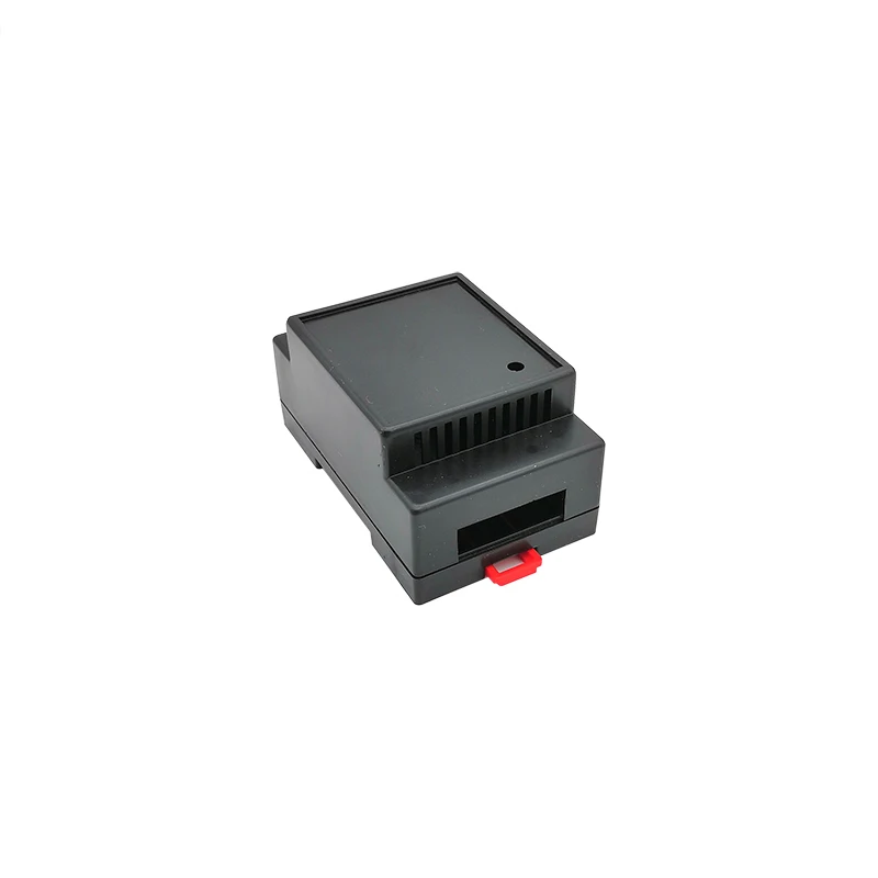 88x55x44mm ABS Din Rail Mounting Instrument Housing DIN Rail PLC Junction Box Plastic Electronics Meters Shell Project Case