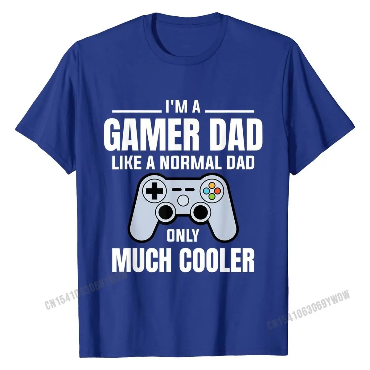 Mens Gamer Dad Like A Normal Dad Video Game Father T-Shirt Family T Shirts Prevailing Tops Shirts Cotton Men Design