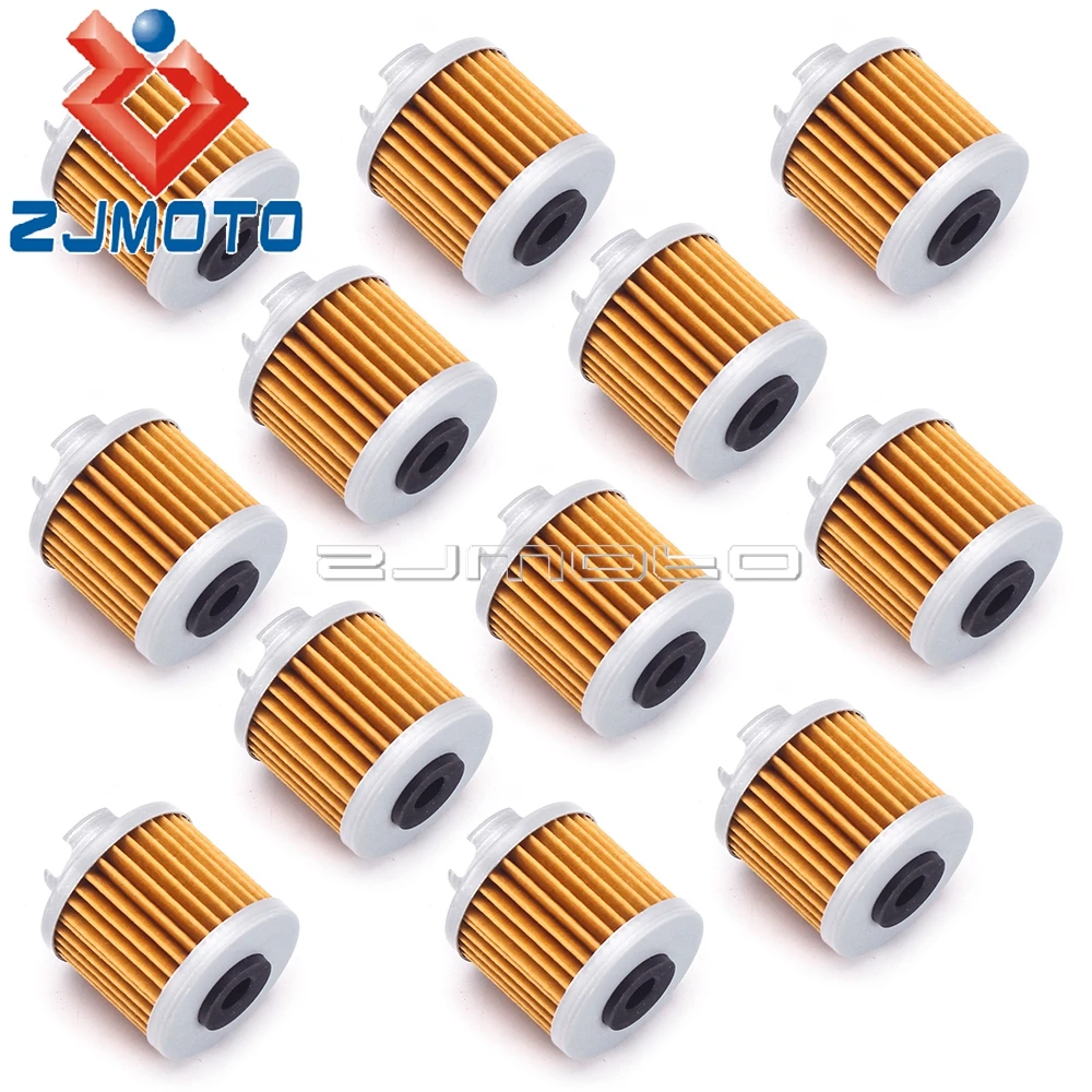 12pc Motorcycle Parts Oil Filter For Honda 1986-88 Daytona 150/190 2V Anima 150-190 4V Trex Piranha Daytona Type Zongshen ZS190