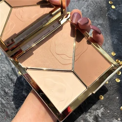 NEW 3D Bronzer Highlighter For Face Makeup Stick Cream Texture Contour iluminador Makeup Highlighter Bronzer