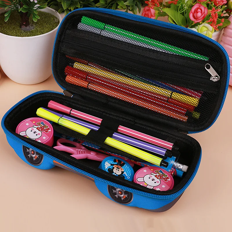 EVA – trousse à crayons pour garçons, grande capacité, jolie boîte à crayons d'école, sac à crayons de haute qualité