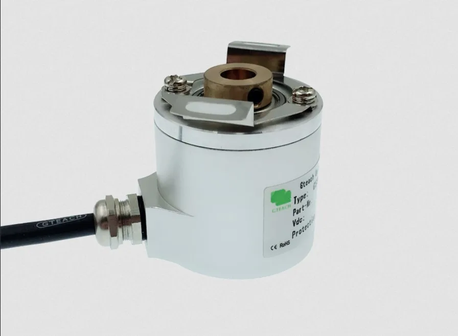 High speed high anti-interference 8mm hollow shaft photoelectric rotary encoder GSK3808 100-5000 pulse line