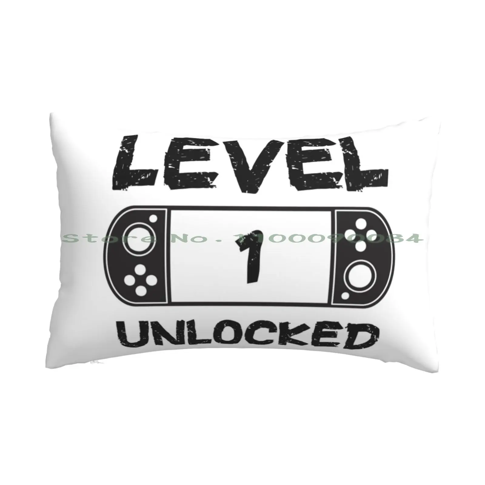 Level 1 Unlocked | For Gamers | Gamers Gift | Game Lovers Pillow Case 20x30 50*75 Sofa Bedroom Antique Vintage Rug Carpet