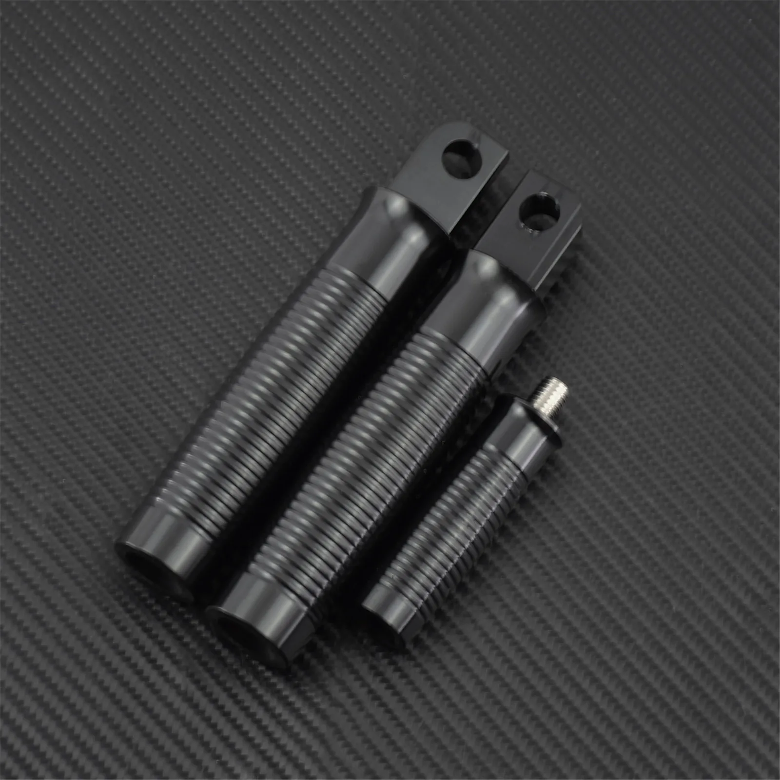 Motorcycle 1\'\' Hand Grips Footrest Foot Pegs Shifter Peg Black For Harley Dyna Street Bob Touring Softail Sportster XL 883 1200