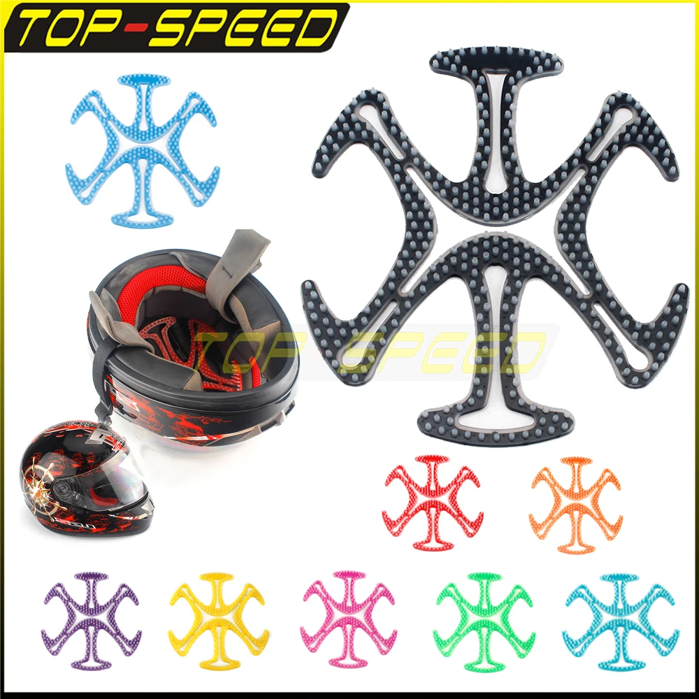 9 Colors Universal Helmet Lining Ventilation Liner Air Head Flames Inner Motorcycle Vehicle Helmet Padding Wheel Cool Helmet