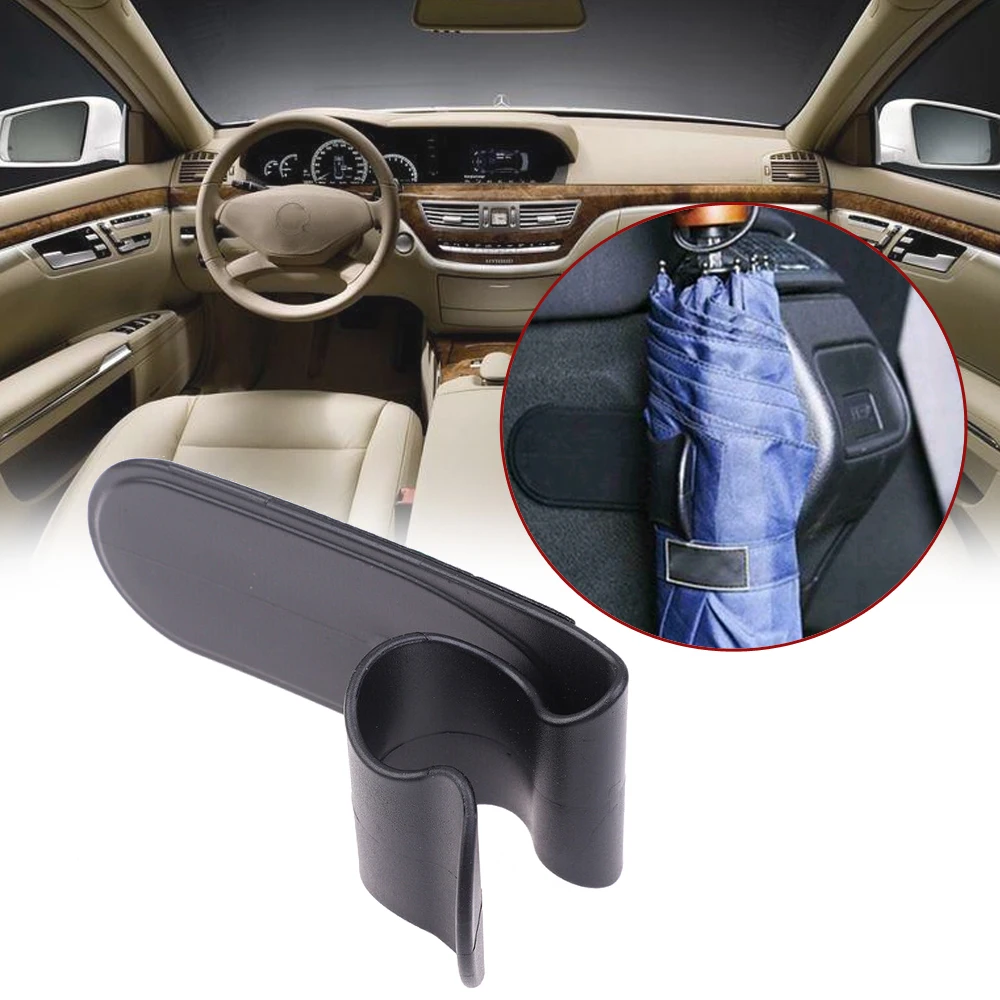 

1pcs ABS Car Umbrella Hook Holder Hanger Clip Fastener Car Interior Accessories 14*5*5.5cm Universal