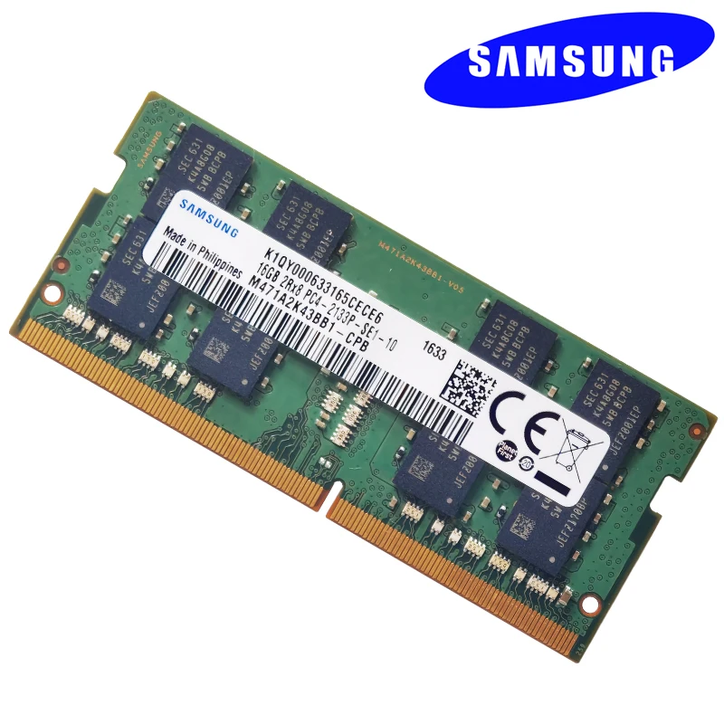 

ОЗУ Samsung ddr4, 16 ГБ, 2133 МГц, sodimm, для ноутбука 8 ГБ, 2133P, 4 ГБ, 8 ГБ, 16 ГБ, 32 ГБ