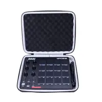 LTGEM EVA Estuche rígido para AKAI Professional MPD218 Ultra portátil USB Bus alimentado 16 Pad USB MIDI Pad controlador