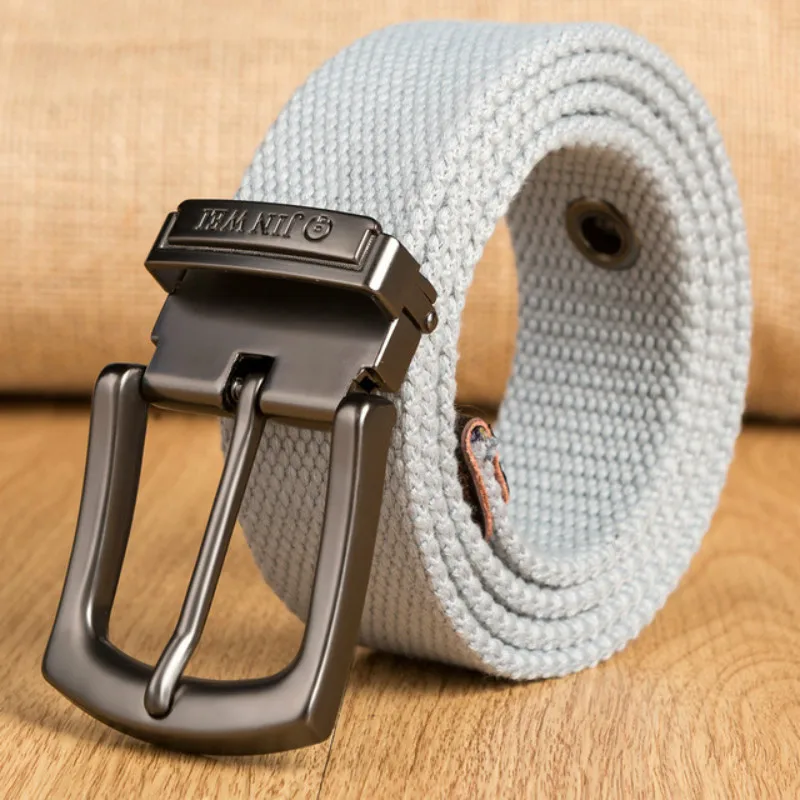 Canvas Belt Men Army Tactical Belts Selling Man Outdoor Sport Simple Practical Weave Nylon Canvas Cowboy Pants Belt