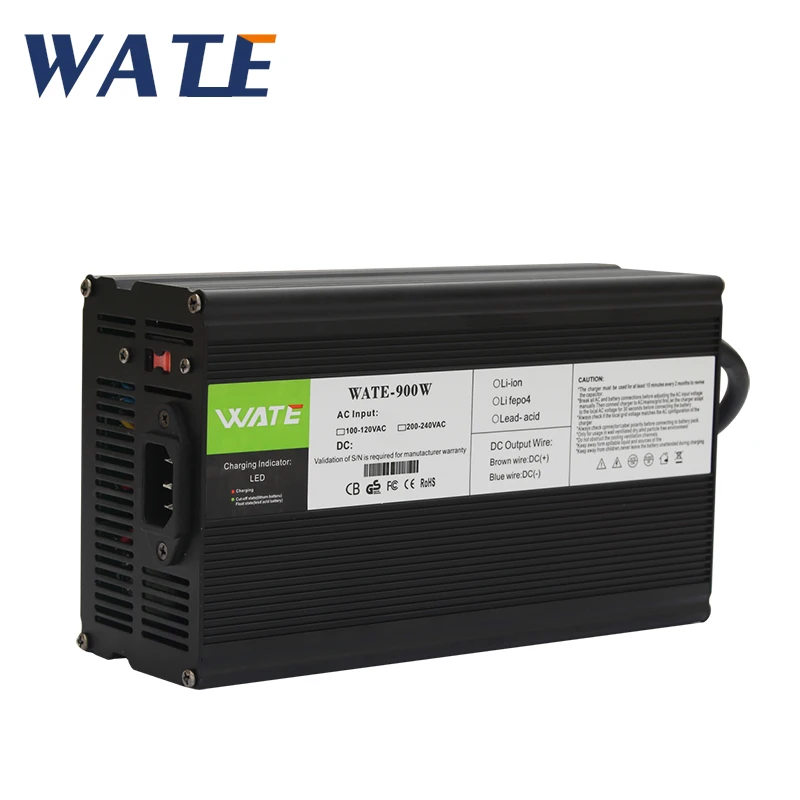 

71.4V 10A Charger 71.4V Li-ion Fast Charger for 17S 62.9V Lithium Battery Pack Charger Aluminum Case With Fan